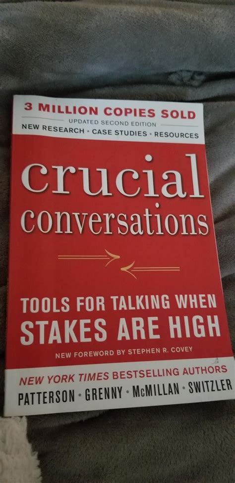 Crucial Conversations Bestselling Authors High Stakes News Update