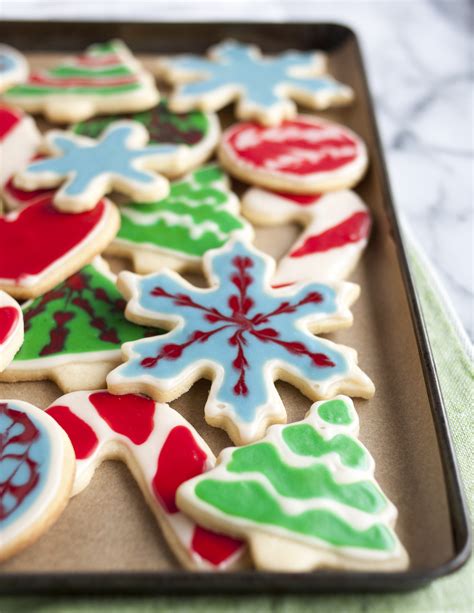 Cut Out Cookie Recipe Made With Powdered Sugar And Milk