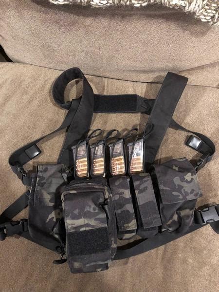 Wts Custom Ar 9smg Chest Rig Multicam Black Price Drop 2nd Drop