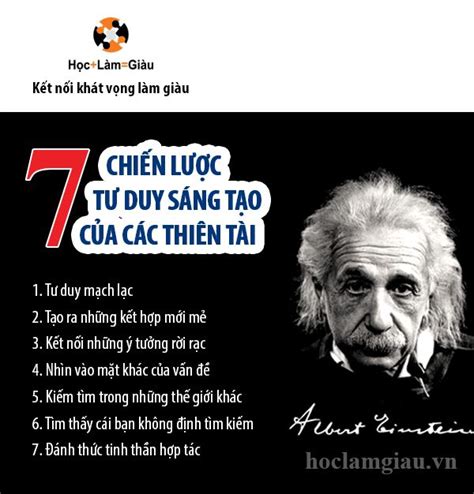 Cùng Xem 7 Chiến Lược Tư Duy Sáng Tạo Của Thiên Tài Là Gì Nhé Sáng