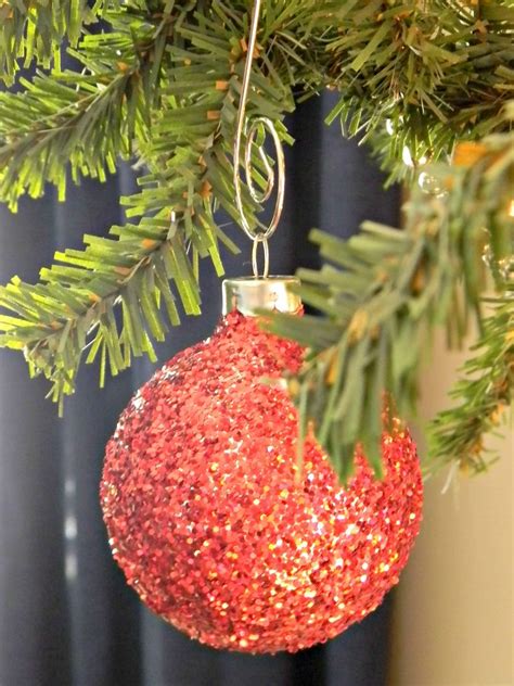 Glitter Ball Ornaments Organize And Decorate Everything