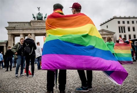 An Emotional Moment As First Same Sex Couples Set To Wed In Germany World Cbc News