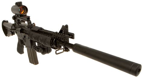 Colt M4a1 Sniper Carbine Plug Firer Modern Deactivated Guns