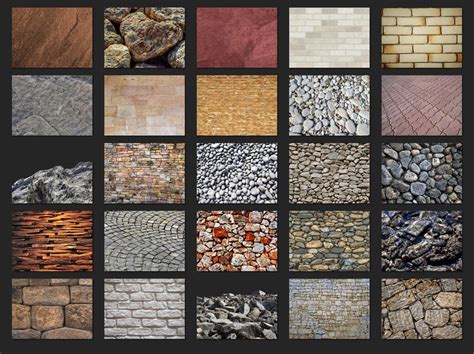 200 Stone Brick Photoshop Overlays Digital Textures Etsy