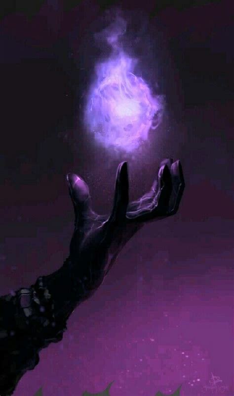 Purple Magic Powers Dark Fantasy Fantasy Magic Aesthetic