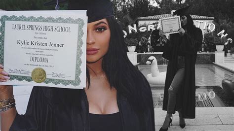 Kylie Jenner Rocks Mortarboard And Gown As She Throws Epic Graduation