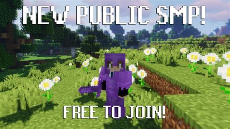 Public Minecraft Smp Free To Join Youtube