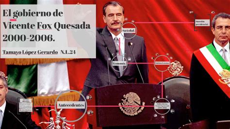 El Gobierno De Vicente Fox Quesada 2000 2006 By Daniel Acosta On Prezi Next