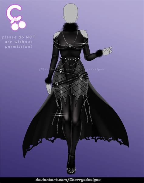 Open 24h Auction Outfit Adopt 1089 By Cherrysdesigns On Deviantart