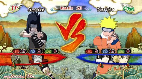 Naruto Ultimate Ninja Storm 3 Pre Time Skip Sasuke Vs Pre Time Skip