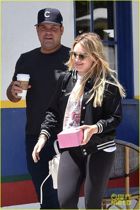 Hilary Duff Meets Up With Ex Husband Mike Comrie Photo 3923318 Hilary Duff Mike Comrie