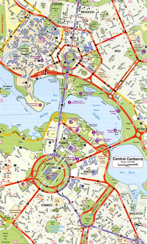 Canberra Ring Road Map Explore The World With Travel Nerd Nici One
