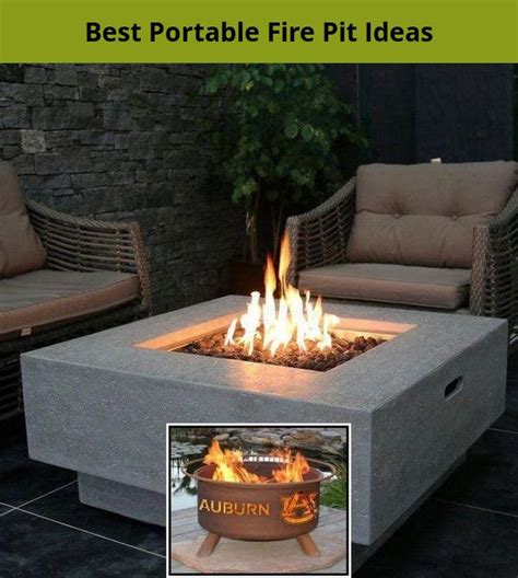 The pit is contained in a raised frame above the ground. Portable fire pit landscaping ideas pictures and fire pit plans do it yourself. | Gas fire pit ...