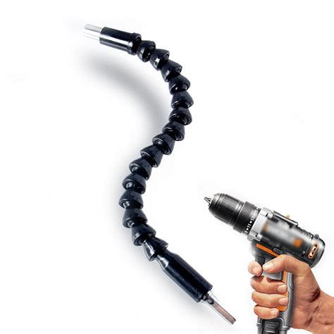 1 4 flexible shaft hex shank 295mm extension screwdriver drill bit holder connect link for