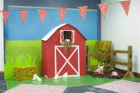 Pin By Cph Vbs On Barnyard Roundup Stage Decorations School Annual