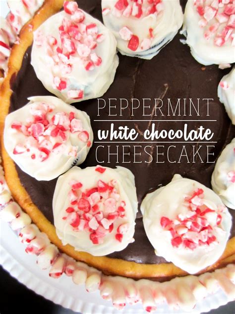 Peppermint White Chocolate Cheesecake This Easy Stunner Is Topped