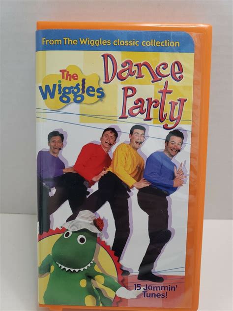 Wiggles The Wiggles Dance Party Vhs 2002 Grelly Usa