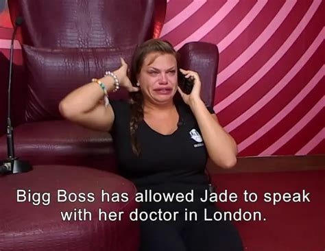 Jade Goody Documentary Viewers Horrified As She S Told She Has Cancer On Tv Heart