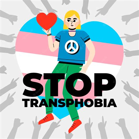 premium vector hand drawn stop homophobia concept illustrated