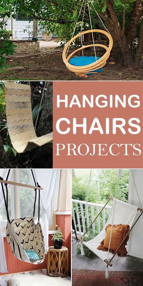12 Creative Diy Hanging Chairs Projects Diy Hanging Chair Diy Chair