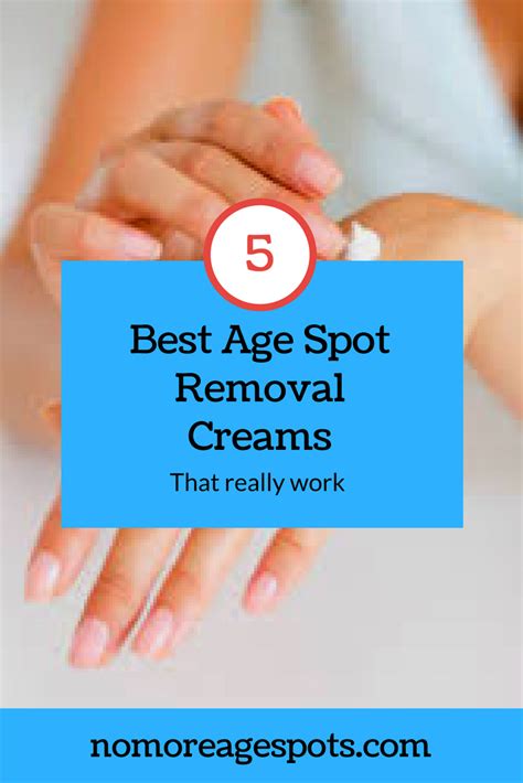 Youll Learn The Trick To Choose The Best Age Spot Removal Cream Find