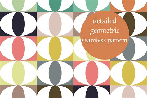 Geometric Block Pattern Graphic By Brightgrayart · Creative Fabrica