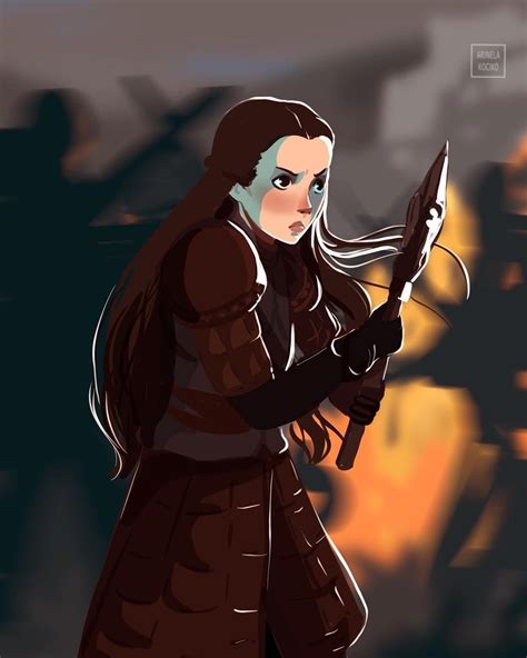 Arinela Kociko On Instagram Lyanna Mormont At The Battle Of