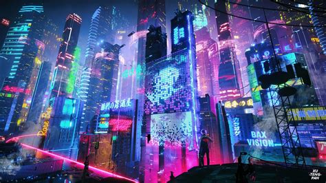 This a collection of some my favourite neon/cyberpunk themed wallpaper engine wallpapers. Anime Neon City Wallpapers - Top Free Anime Neon City Backgrounds - WallpaperAccess