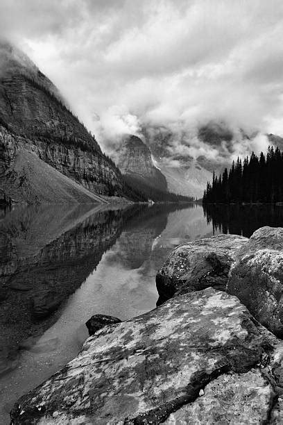 Best Dramatic Rocky Mountains Landscape Black And White Stock Photos