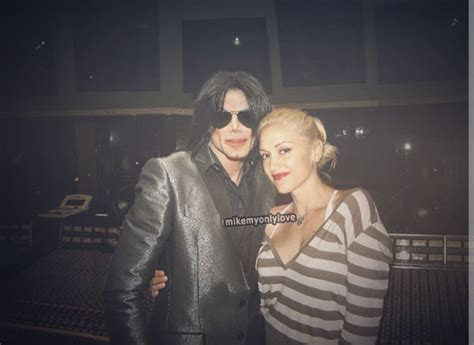 Michael Jackson And Gwen Stefani Edited Photo Made By An Instagram Page