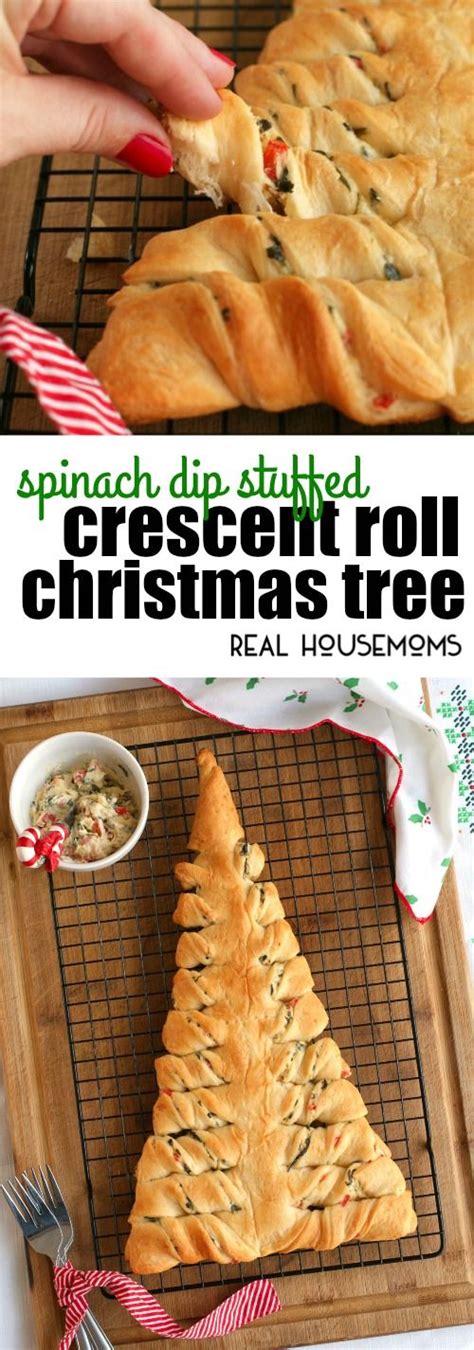 Take spinach mixture and spread onto surface of puff pastry in shape of a christmas tree (a tall triangle with a small square at the base). 1000+ images about Crescent Roll Recipes :) on Pinterest ...