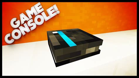 Minecraft How To Make A Game Console Ps4xbox Youtube