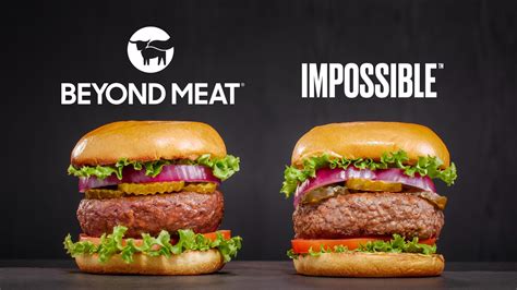 impossible burger vs beyond meat plant based burger taste test