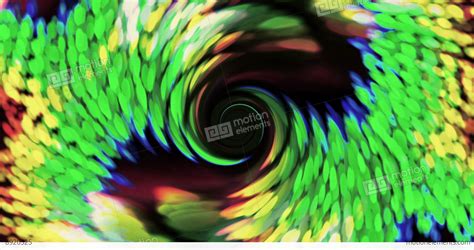 Whirlpool Swirling Multicolor Hypnotic Spiral Tunnel 4k Stock Animation