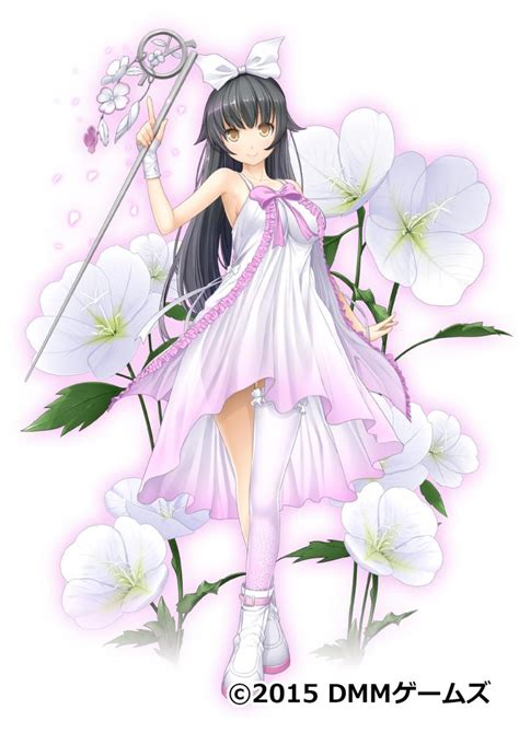 Dmm Tsukimisou Flower Knight Girl Flower Knight Girl Highres Official Art Tagme 1girl