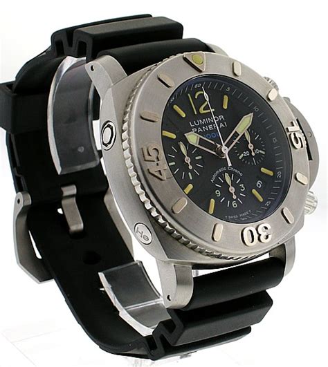 Pam00187 Panerai Chronograph 47mm Submersible Chrono Essential Watches