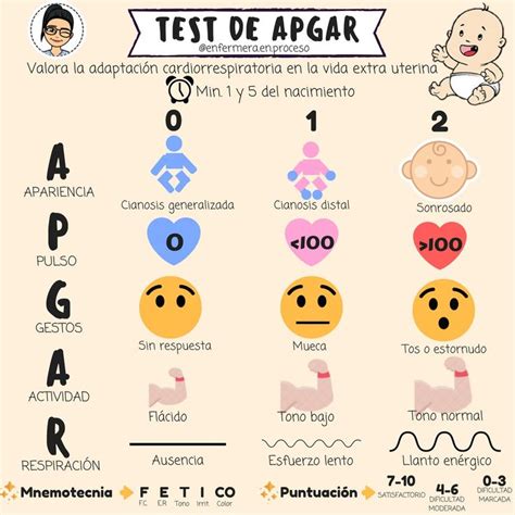 Test De Apgar Infografia Infographic Salud Infograf 237 As En Porn