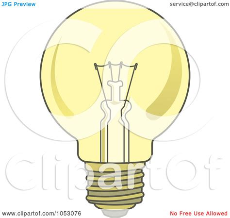 Royalty Free Vector Clip Art Illustration Of A Yellow