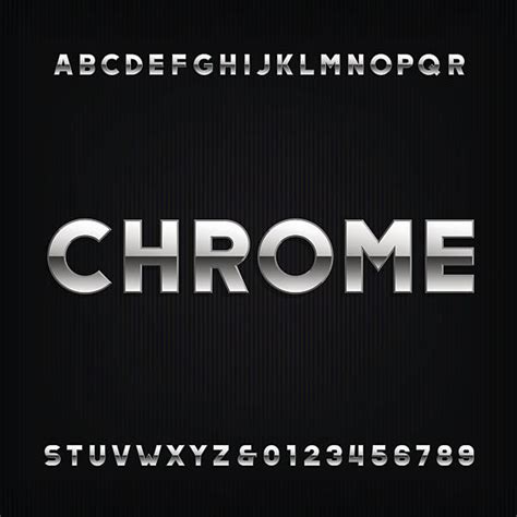 Chrome Letters Stock Photos Pictures And Royalty Free Images Istock