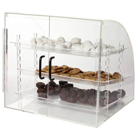 Countertop Acrylic Bakery Display Casepastry Donut Display Case With
