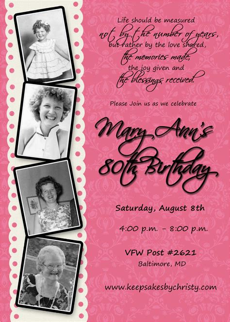 Free Printable 90th Birthday Invitations Birthdaybuzz