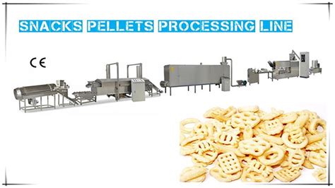 Snacks Pellets Processing Line Youtube