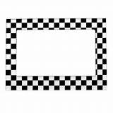 Checkered Flag Picture Frame