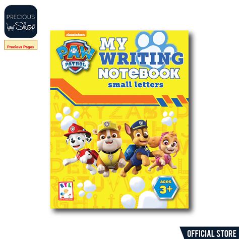 Paw Patrol My Writing Notebook Small Letters Lazada Ph