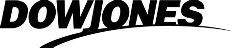 Dow Jones Logo Black And White Brands Logos