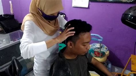 world greatest indonesian head massage an nisa barber youtube