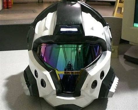Halo Reach Recon Helmet Replica Leds Wearable Paintwork By