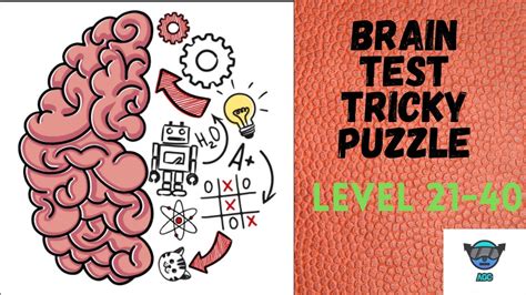 Brain Test Tricky Puzzles Gameplay Lvl 21 40 Youtube