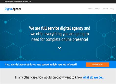 Digital Agency Home Page The Landing Factory