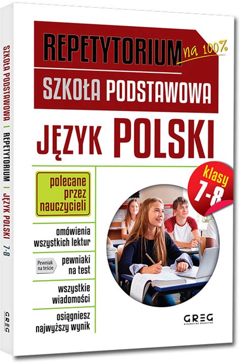 Repetytorium Język polski klasy 7-8 - Zespół redakcyjny Wydawnictwa